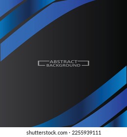 blue gradation wave layer background vector illustration