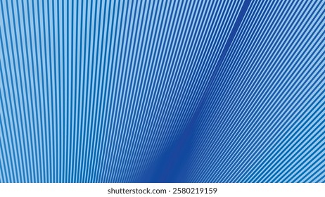 Blue gradien stripes line pattern abstract background for textile design