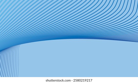 Blue gradien stripes line pattern abstract background for textile design