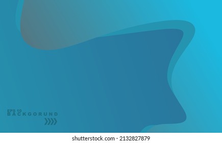 blaues Farbverlauf-3D-Hintergrundbild. Design-Vektor-eps10