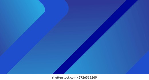 Fundo abstrato de gradiente azul. pode ser usado para banner, layout, relatório anual, web design. Vetor Eps10
