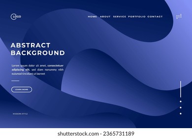 Blue Gradient Abstract Background Colorful Waves. Ideal for web design, presentations, digital creations, and various digital projects