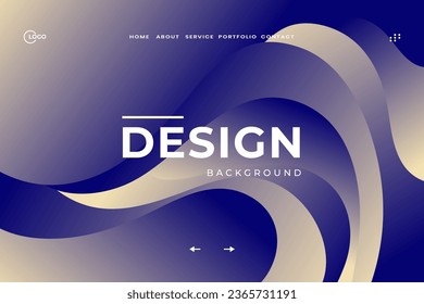 Blue Gradient Abstract Background Colorful Waves. Ideal for web design, presentations, digital creations, and various digital projects