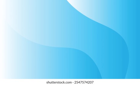 Blue Gradient Abstract Background Design