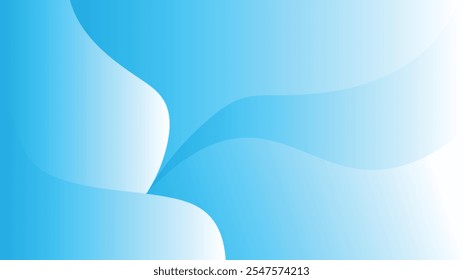 Blue Gradient Abstract Background Design