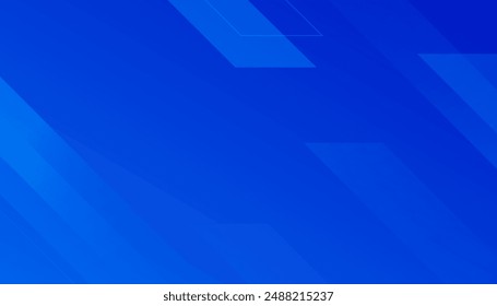 Blue gradient abstract background. Dynamic shapes composition. Dynamic sound wave. Design element. Vector illustration