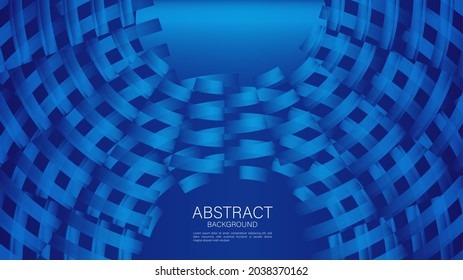 Fondo abstracto de degradado azul, vector de fondo de forma geométrica, fondo web, textura mínima, diseño de portada, plantilla de volante, banner, portada de libro, gradientes de patrón geométrico, papel tapiz.
