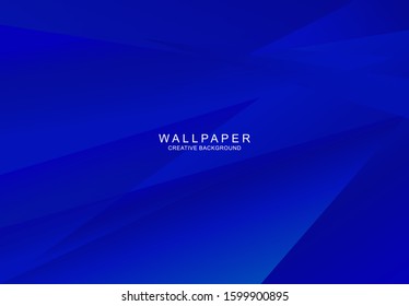 Blue Gradient Abstract background geometry