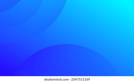 Blue gradient abstract background. ideal for social media, banner, card, advertisement. Vector illustration
