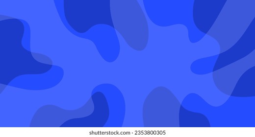 Abstrakte, blaue Farbverlauf-Hintergrundillustration