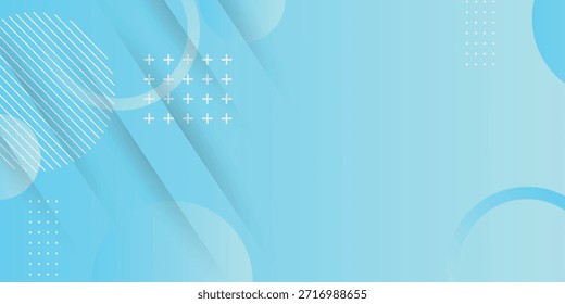 Fondo abstracto degradado azul con Formas geométricas modernas y decoración de líneas. Concepto de fondo minimalista con efecto scratch para folletos, Anuncios, presentaciones y certificados.