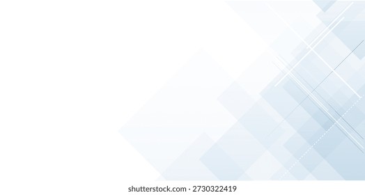 Plano de fundo abstrato de gradiente azul com elementos Shape.