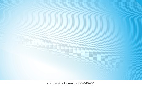 Blue gradient abstract background with stripes line
