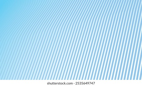 Fundo abstrato de gradiente azul com linha de faixas