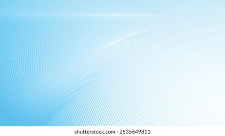 Fondo abstracto degradado azul con línea de rayas