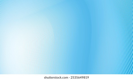 Blue gradient abstract background with stripes line