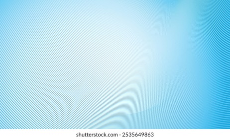 Blue gradient abstract background with stripes line