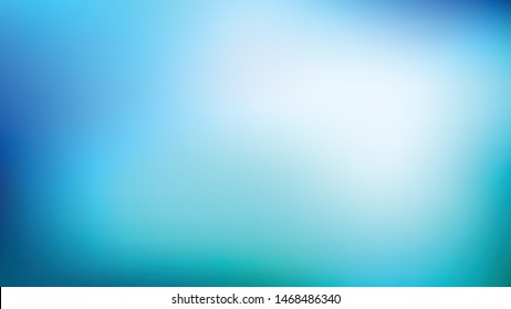 Blue gradient abstract background. Vector illustration.