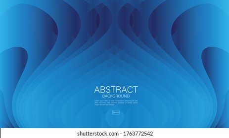 Blue gradient abstract background. vector cover design. graphic design. Minimal Texture. creative backgrounds template for flyer, banner, web page, book, card, advertisement, printing, decoration.