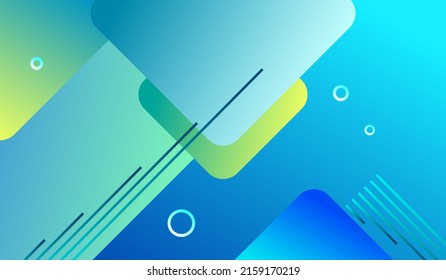 Blue gradient abstract background vector design