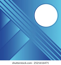 Blue Gradient Abstract background White circle in Design for background, banner, website template, social media, poster, sale banner and more