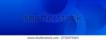 Blue gradient abstract circle shape background vector design