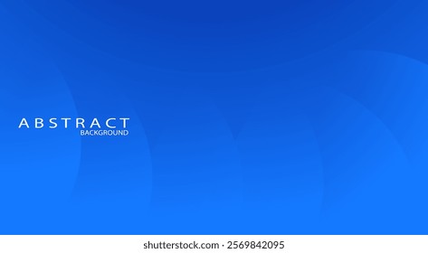 Blue gradient Abstract dynamic shapes composition background. Vector illustration.