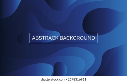Gradiente Azul Abstrato Fluido Moderno Fundo.