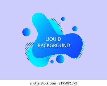 Blue gradient abstract liquid background for social media, digital marketing, poster, flyer, website, and more