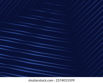 Blue gradient abstract stripes pattern on dark blue background, Perfect for certificate, banner, business card, flyer, advertisement, etc.