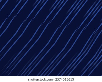 Blue gradient abstract stripes pattern on dark blue background, Perfect for certificate, banner, business card, flyer, advertisement, etc.