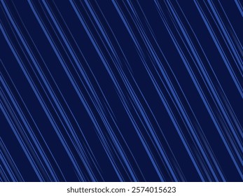Blue gradient abstract stripes pattern on dark blue background, Perfect for certificate, banner, business card, flyer, advertisement, etc.