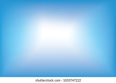 Blue Gradient abstract studio background