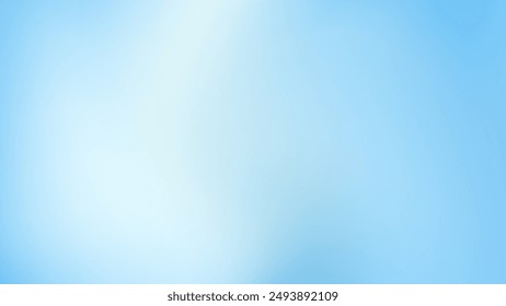 Blue gradient background, Abstract backdrop presentation product. Vector illustration 