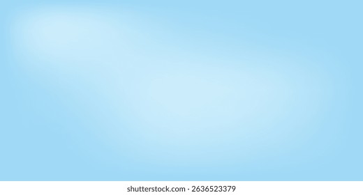 Blue gradient background, Abstract backdrop presentation product. Vector illustration 