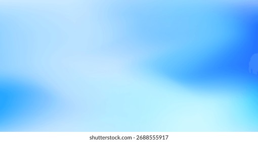 Blue gradient background with an abstract backdrop, ideal for presentation or product display. Modern vector illustration perfect for digital designs and creative projects.