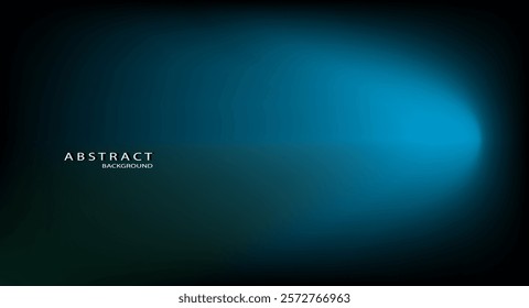 Blue Gradient background , Abstract dark background with blue wave design.Vector illustration