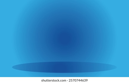Blue gradient background. Abstract blue gradient design. Minimal creative background. Landing page blue gradient cover. Vector illustration.