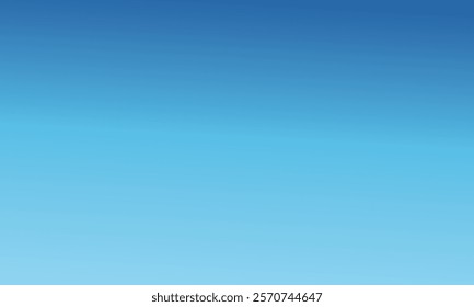 Blue gradient background. Abstract blue gradient design. Minimal creative background. Landing page blue gradient cover. Vector illustration.