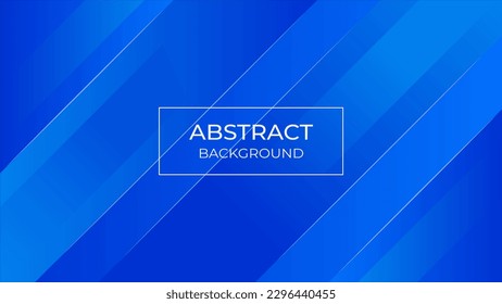 Blue gradient background with abstract elements. abstract background