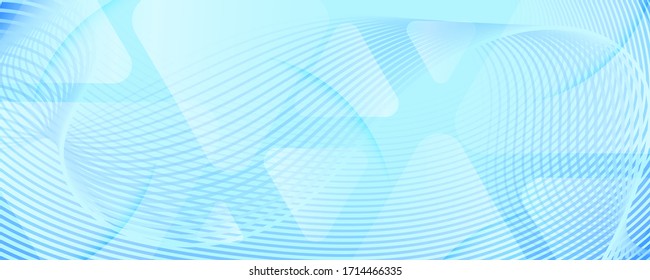 Blue Gradient Background. Abstract Flow Shape Banner. Color Creative Landing Page. Light Futuristic Illustration. Gradient Background. Fluid Vibrant Concept. 3d Pattern. Gradient Background.