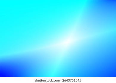 Blue Gradient Background With an Abstract Light Burst Effect