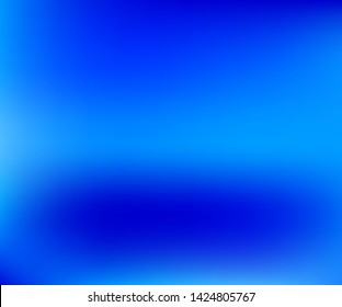 Blue Gradient  background. Blurred bright colors, abstract sky pattern. Multicolored fluid shapes for Web and Mobile Applications, social media, modern decoration Vector illustration