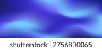 Blue gradient background. Blurred blue purple neon wallpaper, abstract soft color transition pattern, sky color gradation. Vector gradient horizontal backdrop.