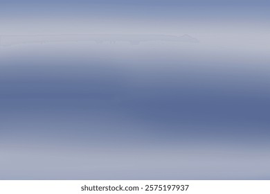 blue gradient background with chrome pattern shapes