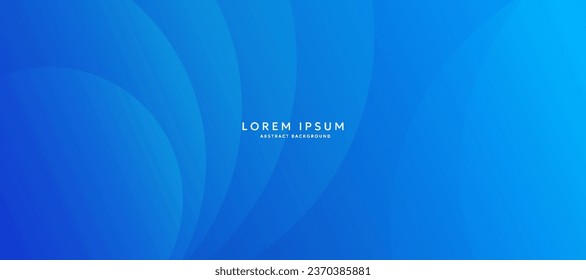 Fondo y curvas de degradado azul
