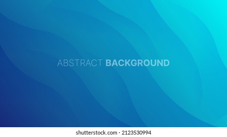 blue gradient background with dynamic wavy line texture.vector illustration