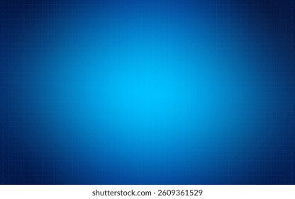 A blue gradient background features a subtle grid overlay and faint binary code texture for a technical look.