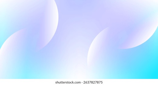 Blue gradient background with geometric shapes in purple and white gradients, perfect for modern, abstract, and digital-themed designs with a creative and futuristic touch.