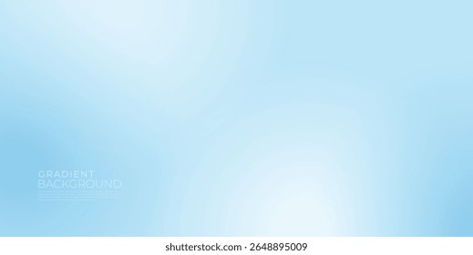 Blue gradient background with grainy glowing blue light. Abstract Modern